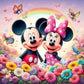 Happy Micky and Minnie Diamond Art