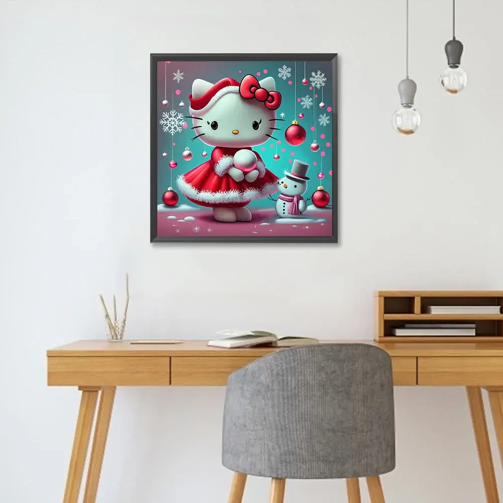 Hello Kitty Christmas 5D DIY Diamond Painting