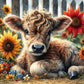 Highland Cattle 5D DIY Diamond Painting