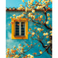 House Flowers Paint By Number Acrylic Oil Painting Kit
