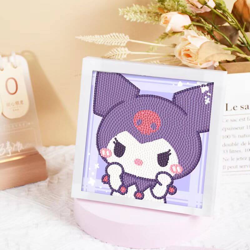 kuromi diamond art kit for kids