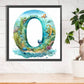 Letter O Scenery Diamond Painting
