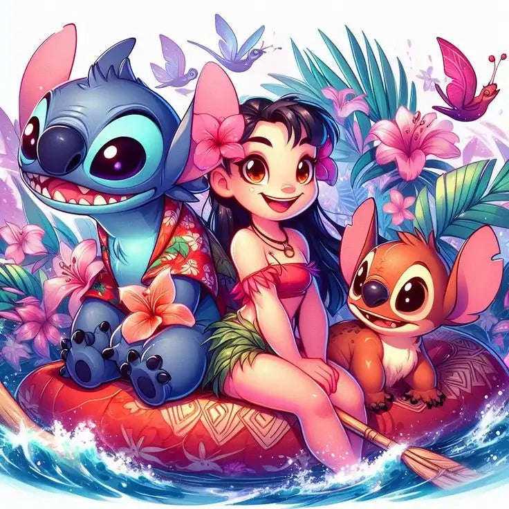 Lilo And Stitch diamond art kit