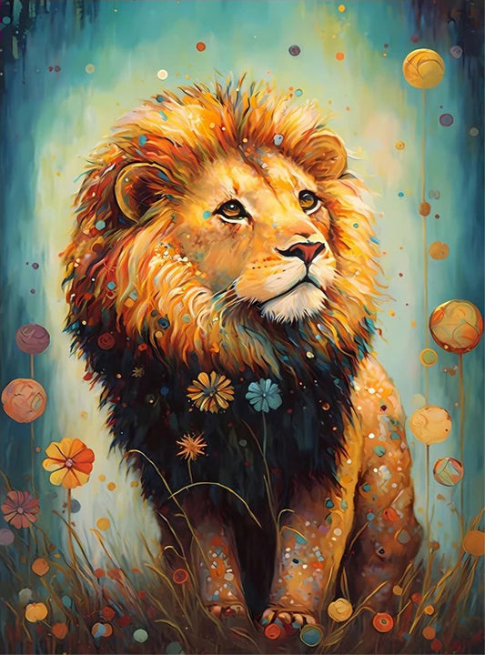 Lion 5D DIY Diamond Painting