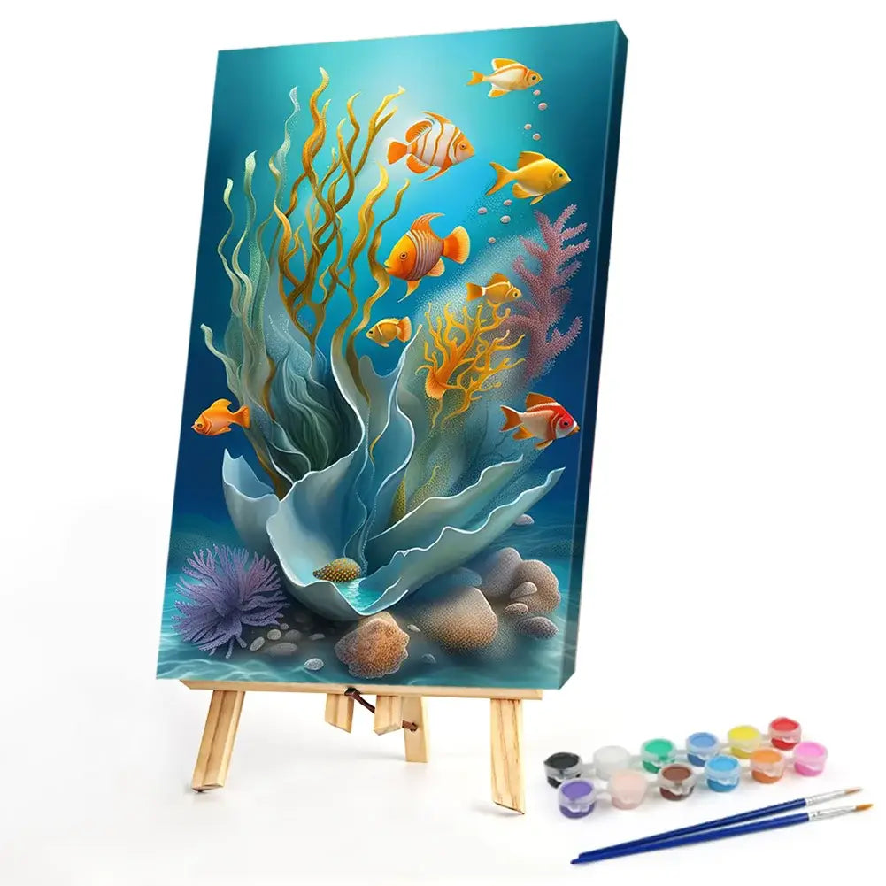 Marine Clownfish Paint By Number