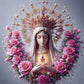 Rose Mary Religion diamond art kit