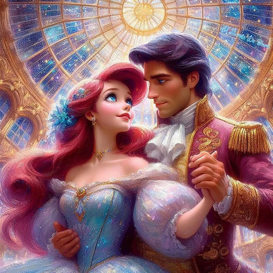 Mermaid Ariel Disney Prinecss Diamond Painting