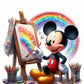 Micky Mouse Drawing Diamond Painting Kit