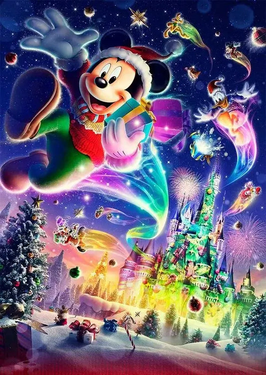 Christmas Micky Mouse diamond art kit