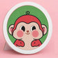 Monkey Symbolic Animals Diamond Painting Kit For Kids