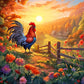 Morning Rooster 5D DIY Diamond Painting