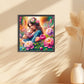 5D DIY Diamond Painting - Full Round / Square - Mothers And Baby A