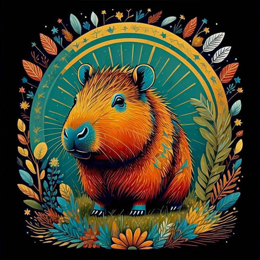 Mural Capybara 5D DIY Diamond Painting Kit