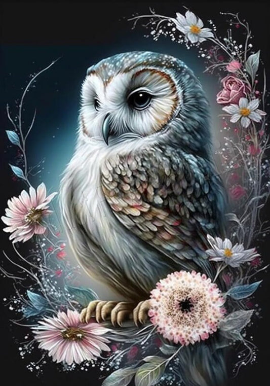 Noble Owl 5D DIY Diamond Painting