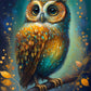 Night Owl 5D DIY Diamond Painting Kit