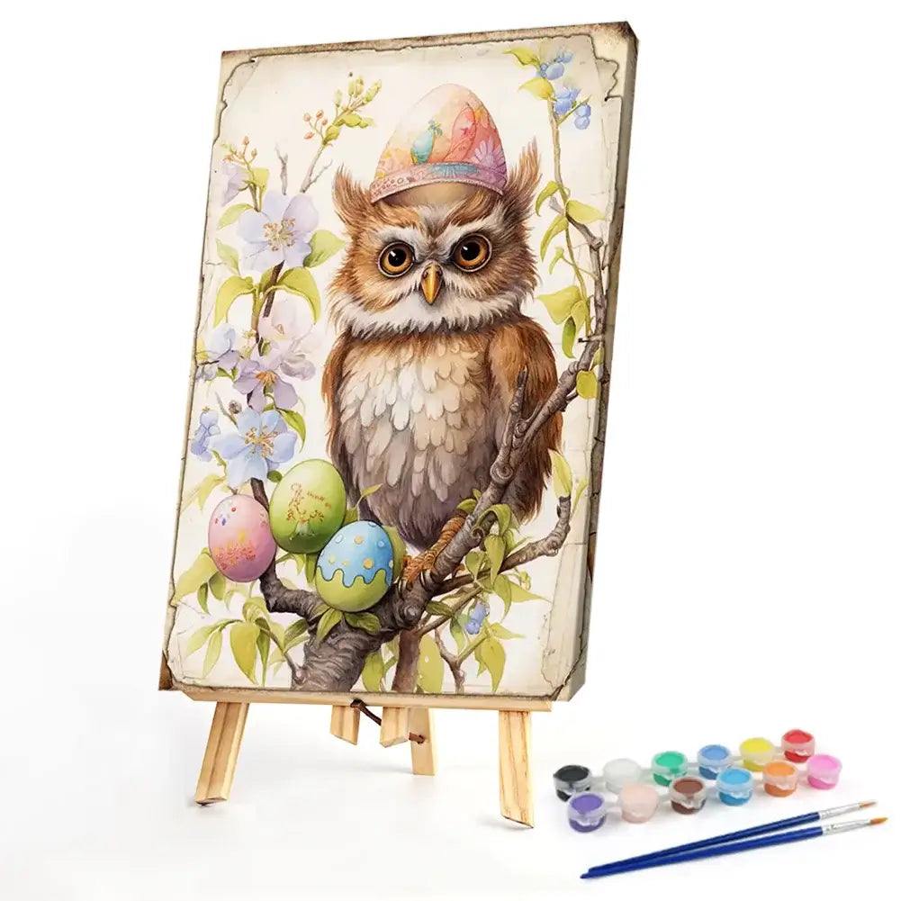 Owl Paint By Number Kit