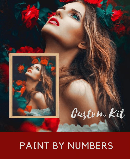 paint by numbers custom kit