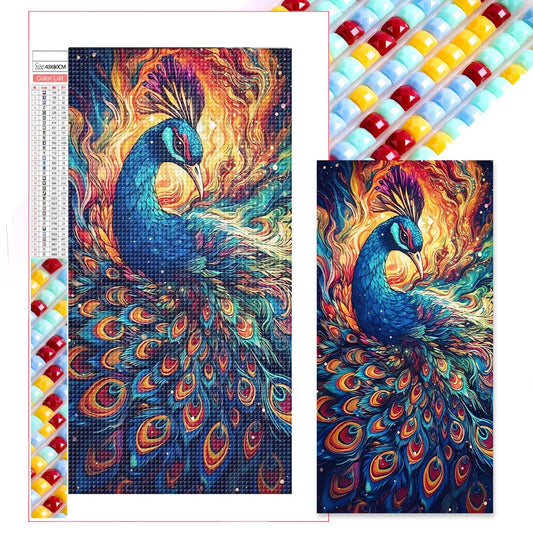 Square 5D Diamond Painting Full Drill Large Peacock 15x19 inches Diamond  Art Painting by Numbers Stitch Cross Stitch Diamond Painting Pictures  Mosaic