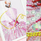 pink wedding dress crystal rhinestone diamond art