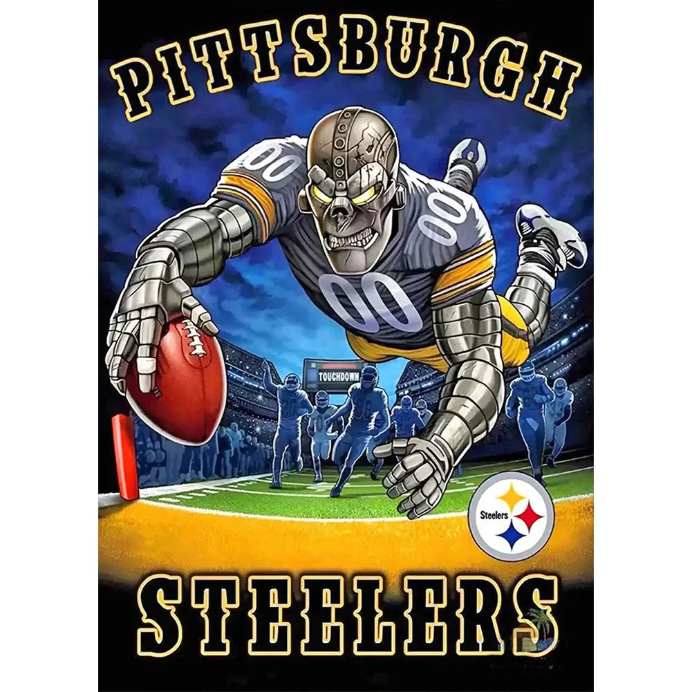 5D DIY Diamond Painting - Full Round / Square - Pittsburgh Steelers