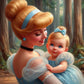  Princess And Baby Diamond Art