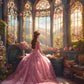 Princess In Pink Dress 5D DIY Diamond Painting