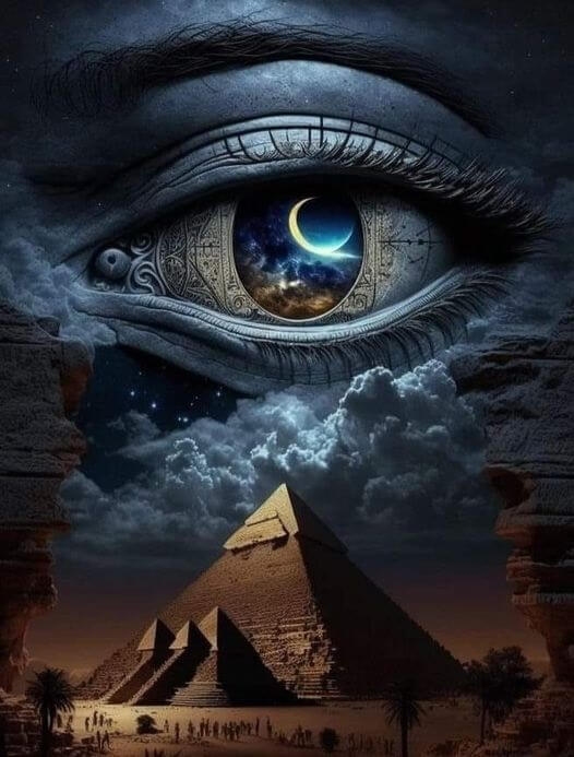 Pyramid In The Eye 5D DIY Diamond Painting