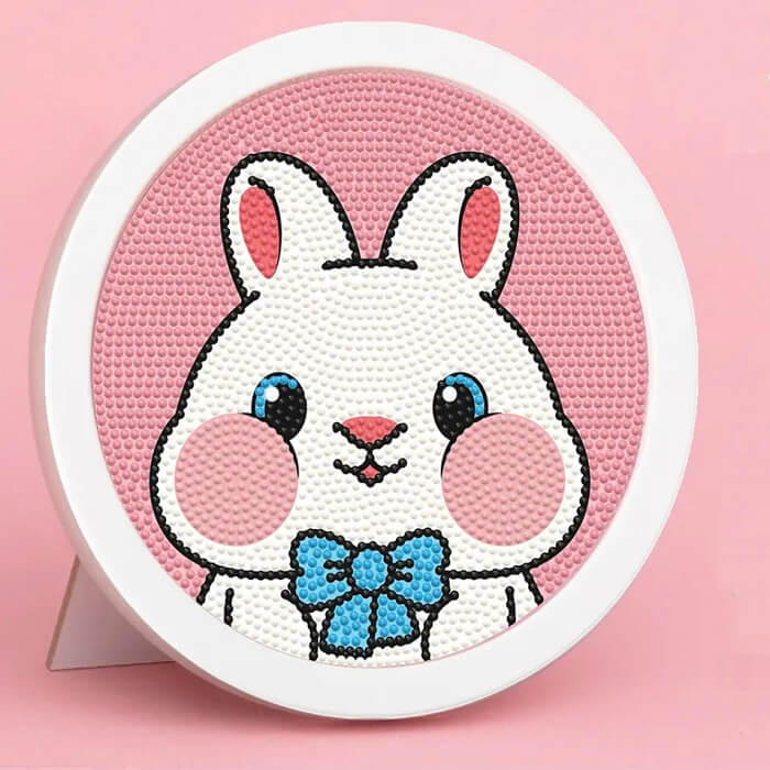 Rabbit Symbolic Animals Diamond Painting Kit For Kids