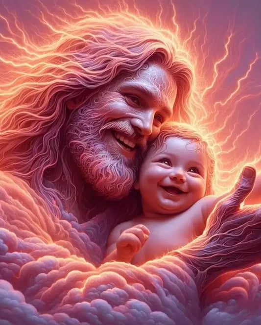 Jesus And Baby Diamond Painting