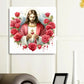 Red Rose Jesus diamond art