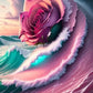 5D DIY Rose Wave Diamond Painting