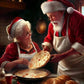 Christmas Diamond Painting - Full Round / Square - Santa Claus Couple