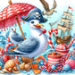 Sea Pigeon 5D DIY Diamond Painting