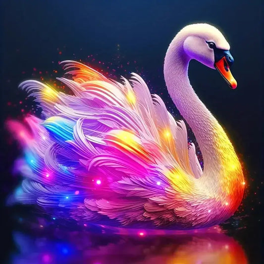 Sparkle Swan Diamond Painting
