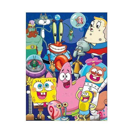 Spongebob and Friends Diamond Painting