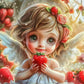 Strawberry Angel Diamond Art Kit