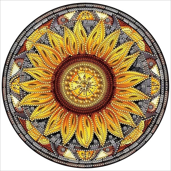 Sunflower Crystal Rhinestone Diamond Painting B
