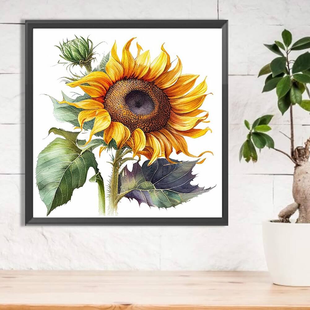 One Sunflower 5D DIY Diamond Painting