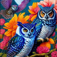 Three Owl 5D DIY Diamond Painting Kit