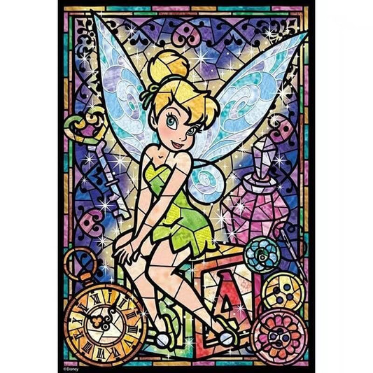 Tinker Bell Stained Glass Diamond Painting