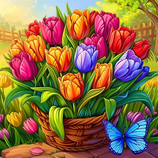 Tulip BOUQUET diamond art kit