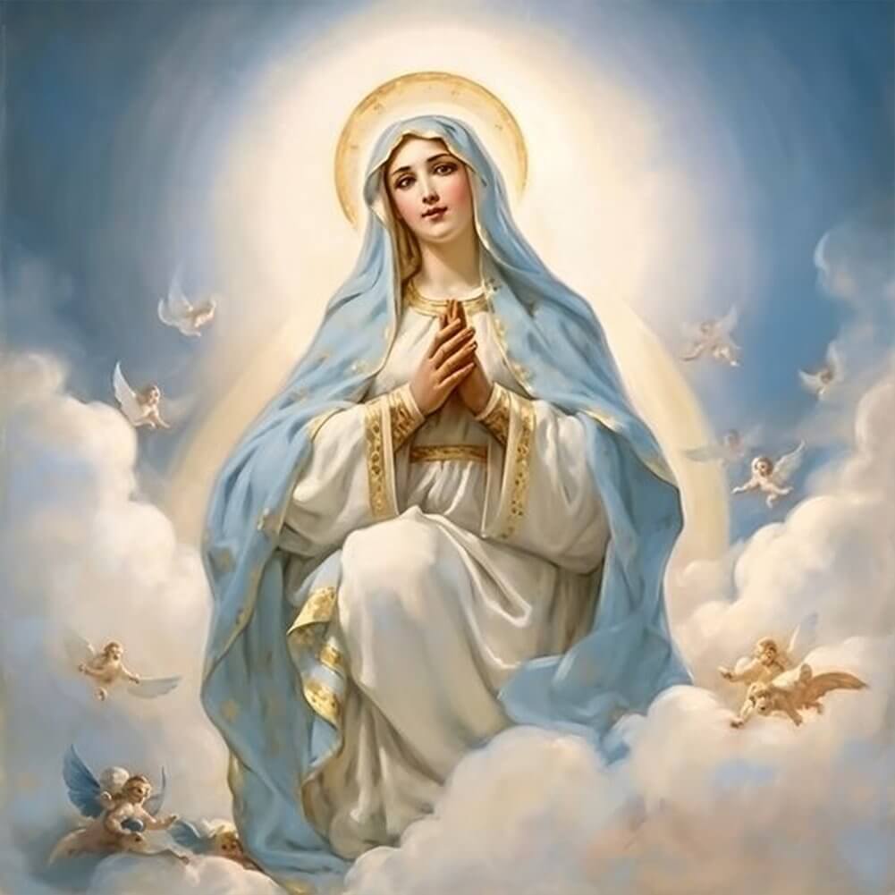 5D DIY Diamond Painting - Full Round / Square - Virgin Mary A