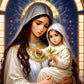 Virgin Mary Full Round / Square Religion Diamond Painting