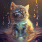 wet cat diamond art