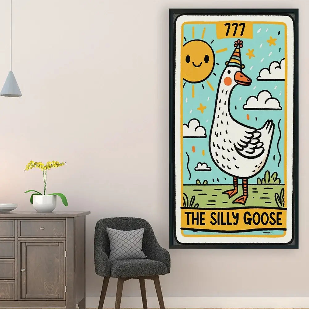 The Silly Goose 11ct Stamped Cross Stitch