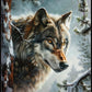 5D DIY Wolf Full Round / Square Diamond Painting Kits