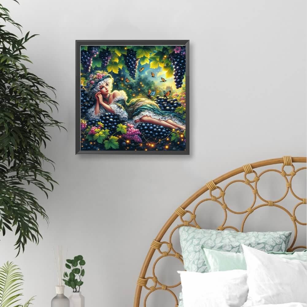 Woman In Forest 5D DIY Diamond Painting