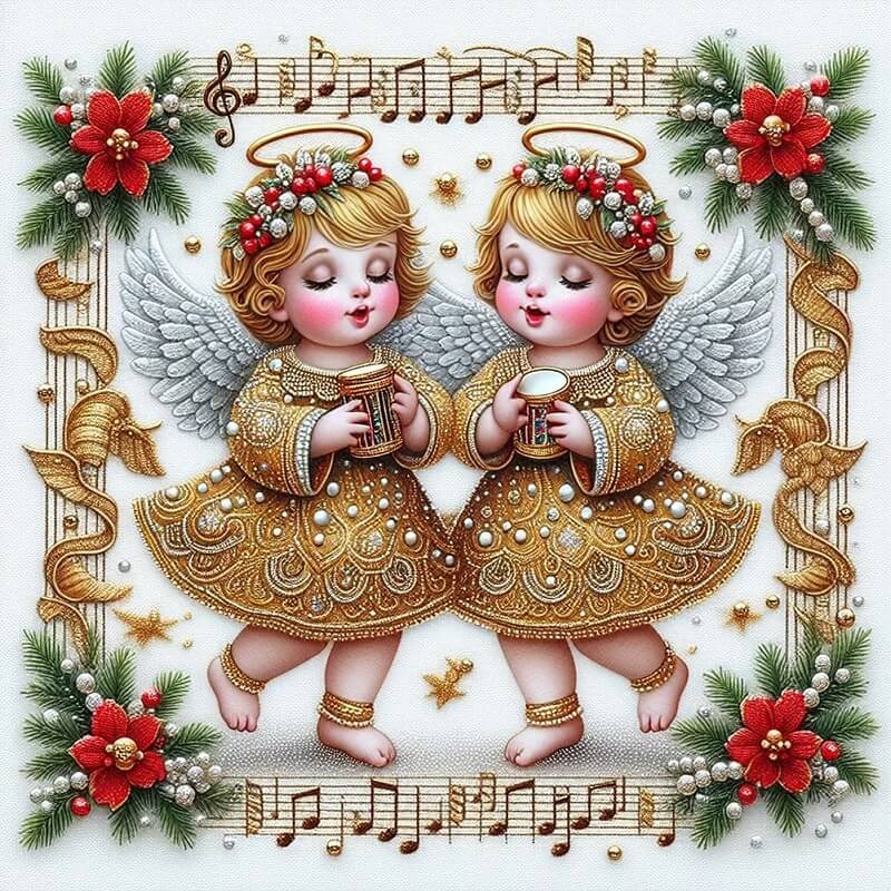 Xmas Angel Diamond Art Kit