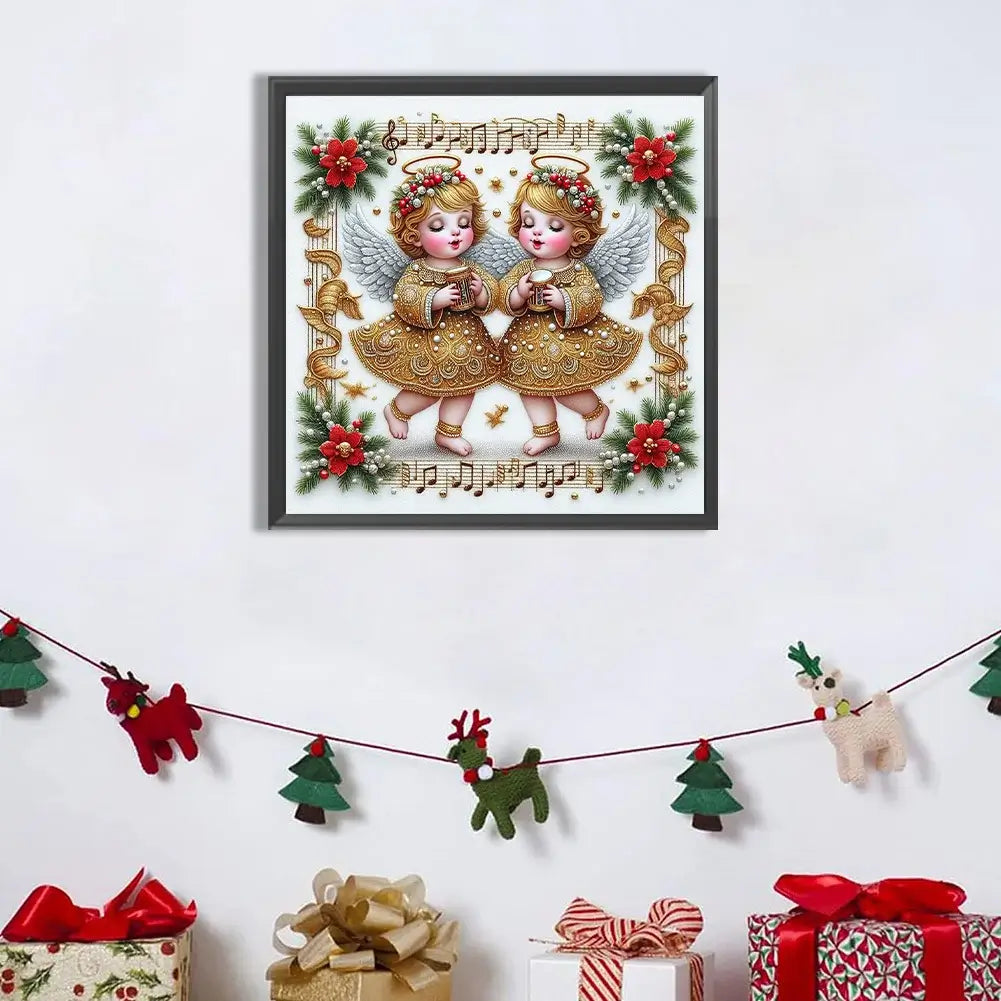 Xmas Angel Diamond Painting