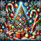 xmas tree diamond painting kits